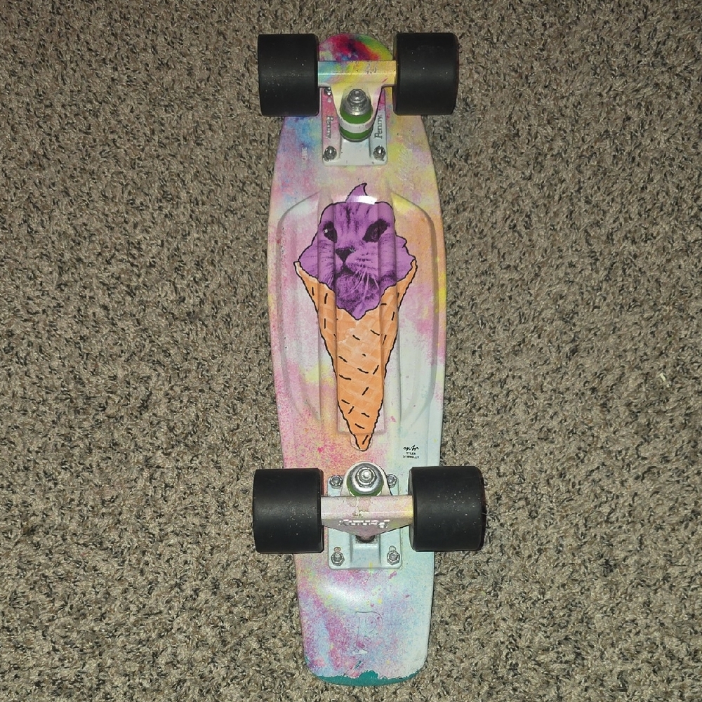 Colorful Ice Cream Skateboard